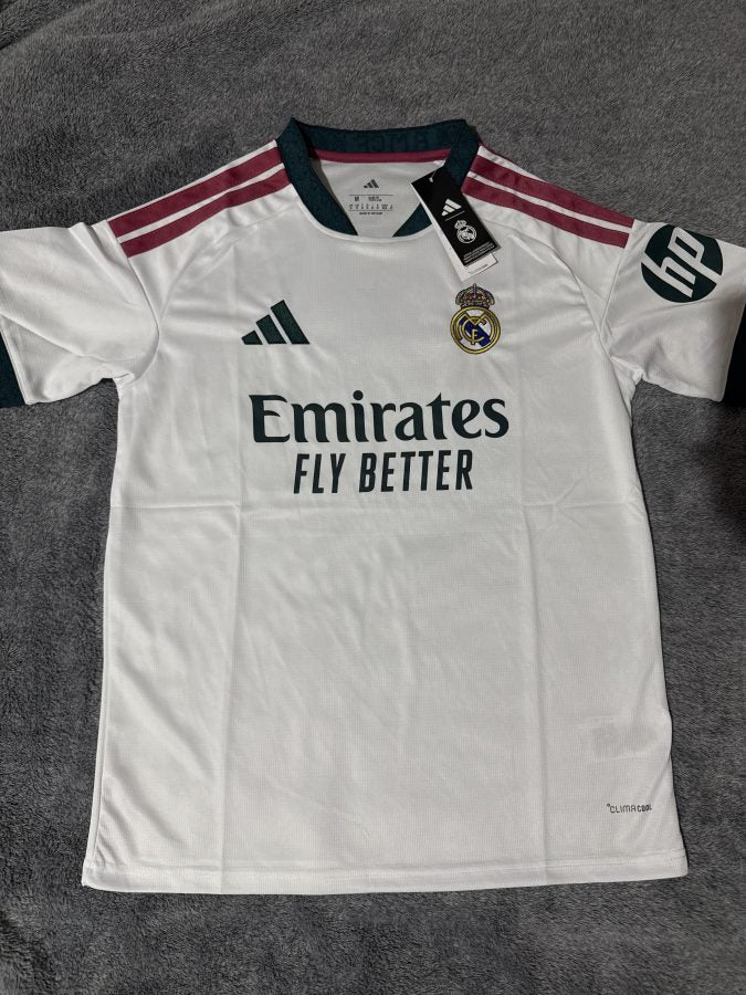 Jersey de Fútbol Real Madrid Blanca