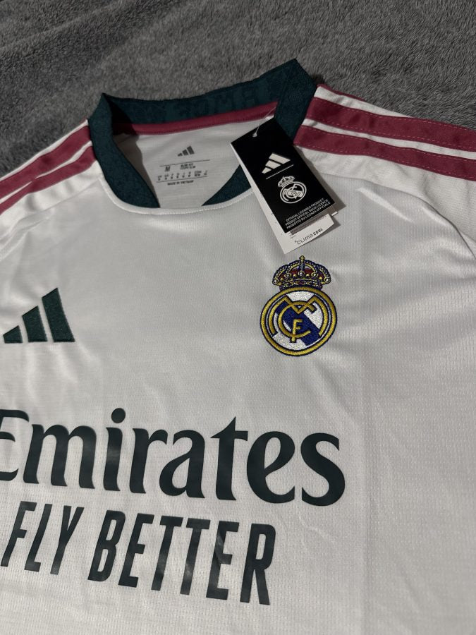 Jersey de Fútbol Real Madrid Blanca