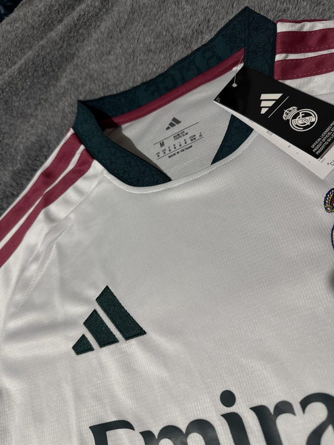 Jersey de Fútbol Real Madrid Blanca