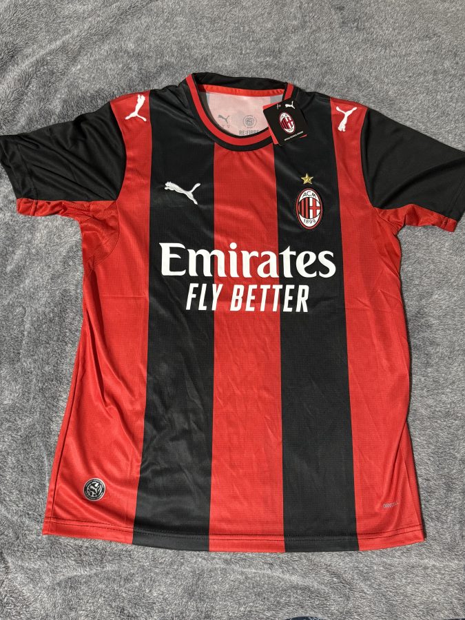 Jersey de Fútbol AC Milan Roja