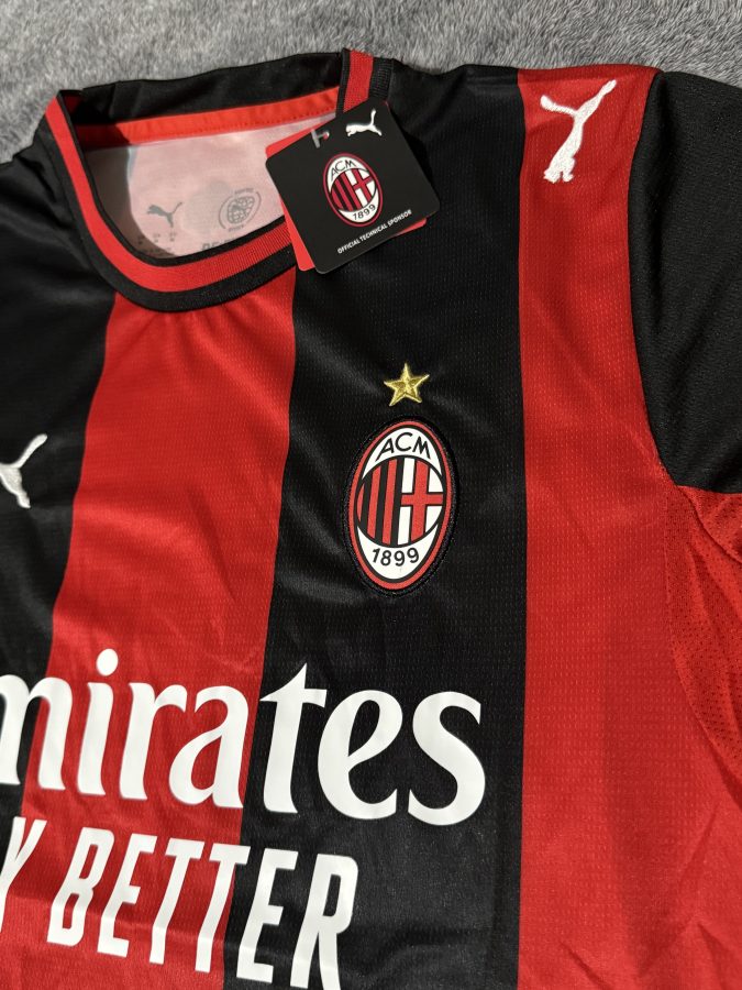 Jersey de Fútbol AC Milan Roja