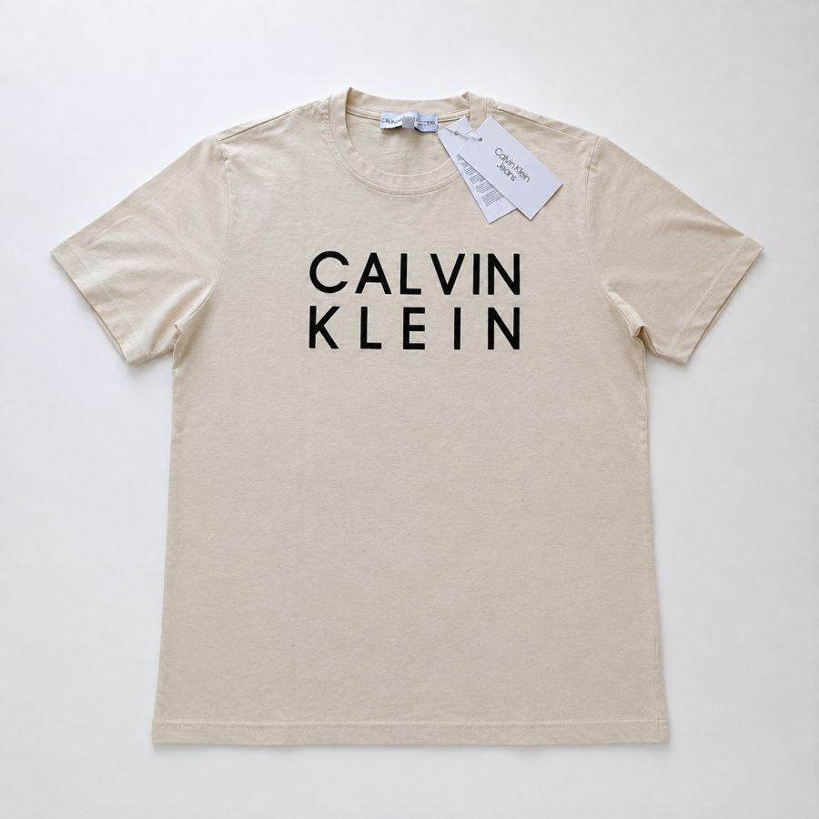 Playera Calidad Turca Calvin Klein Beige