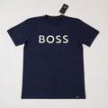 Playera Calidad Turca BOSS Azul Marino