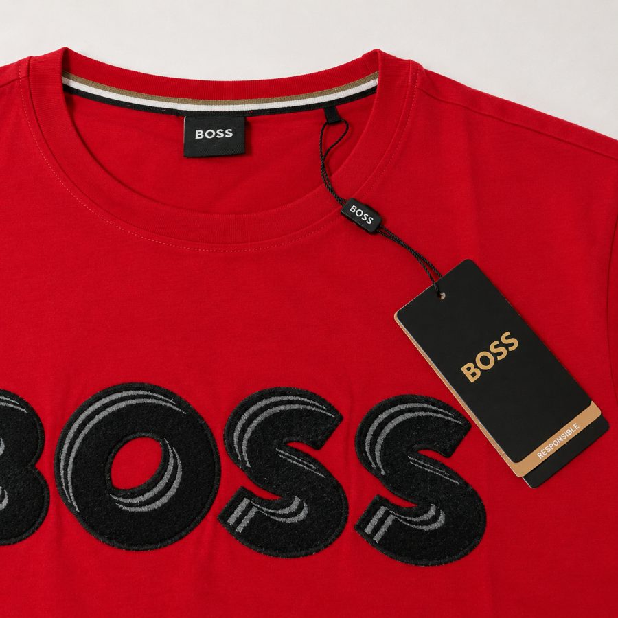 Playera Calidad Turca BOSS Roja