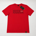 Playera Calidad Turca BOSS Roja (líneas negras)
