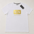 Playera Calidad Turca Armani Exchange Blanca (A|X dorado)