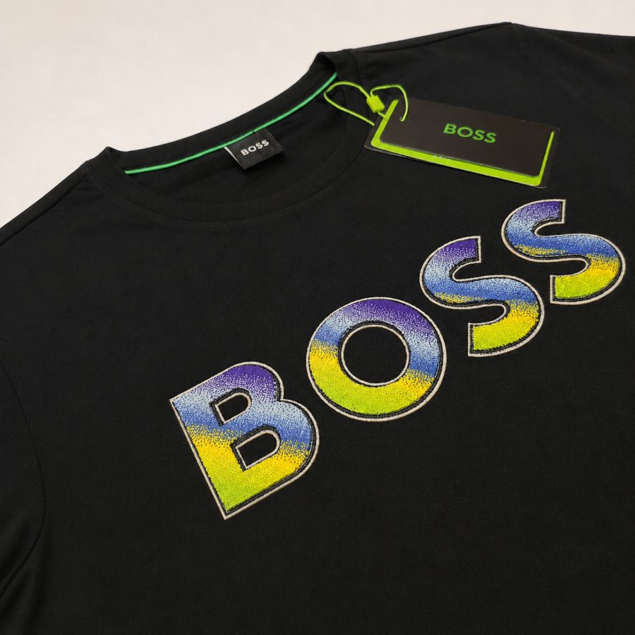Playera Calidad Turca BOSS Negra Galaxy