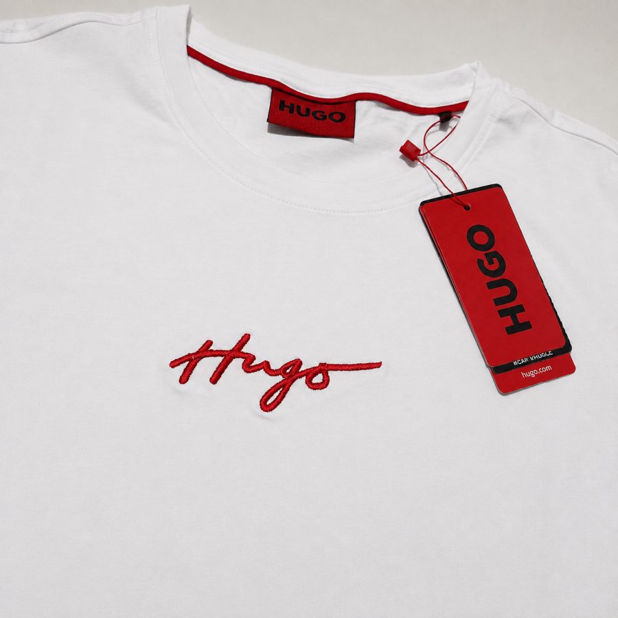 Playera Calidad Turca HUGO Blanca