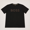 Playera Calidad Turca BOSS Negra (letras tono sobre tono)
