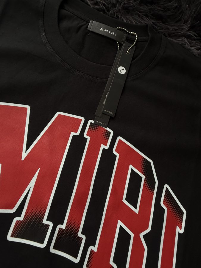 Playera Calidad G5 AMIRI Negra