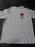 Playera Calidad G5 Ami Paris Blanca