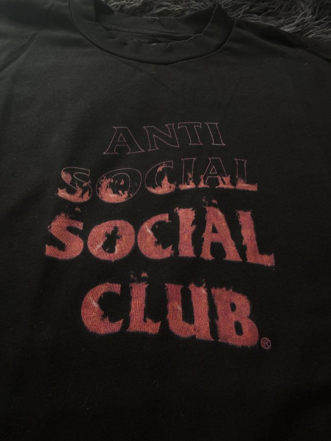 Playera Calidad G5 Anti Social Social Club Negra