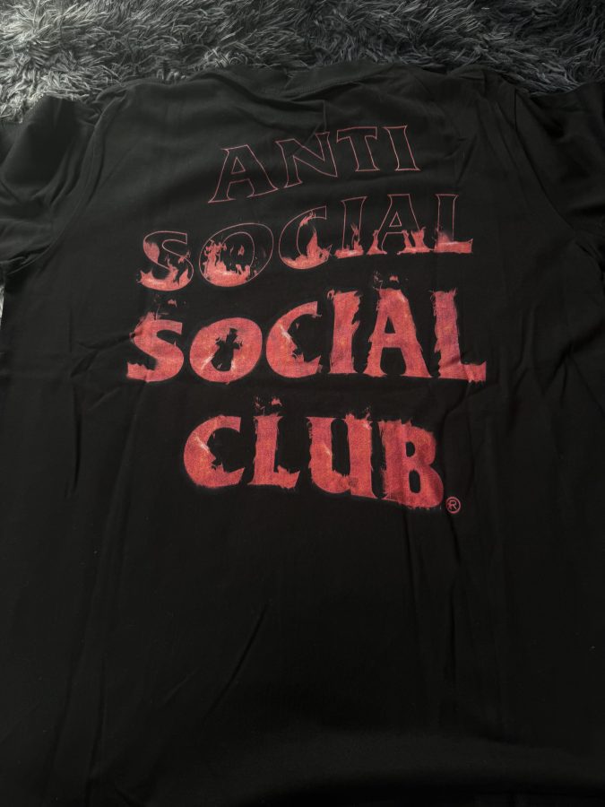 Playera Calidad G5 Anti Social Social Club Negra