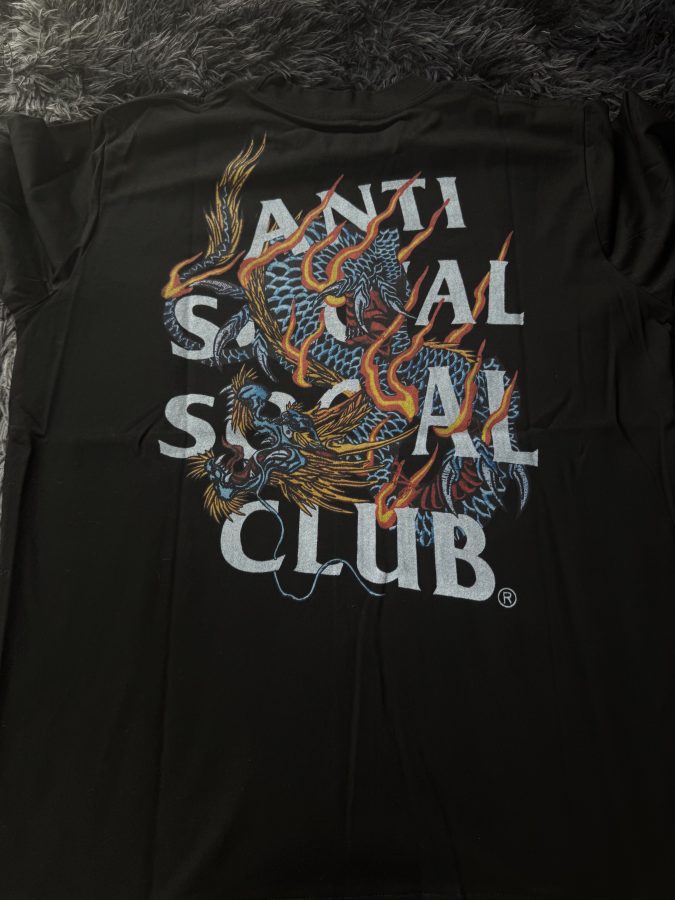 Playera Calidad G5 Anti Social Social Club Negra