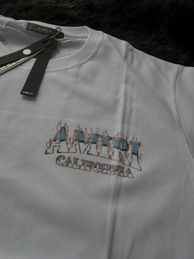 Playera Calidad G5 AMIRI Blanca