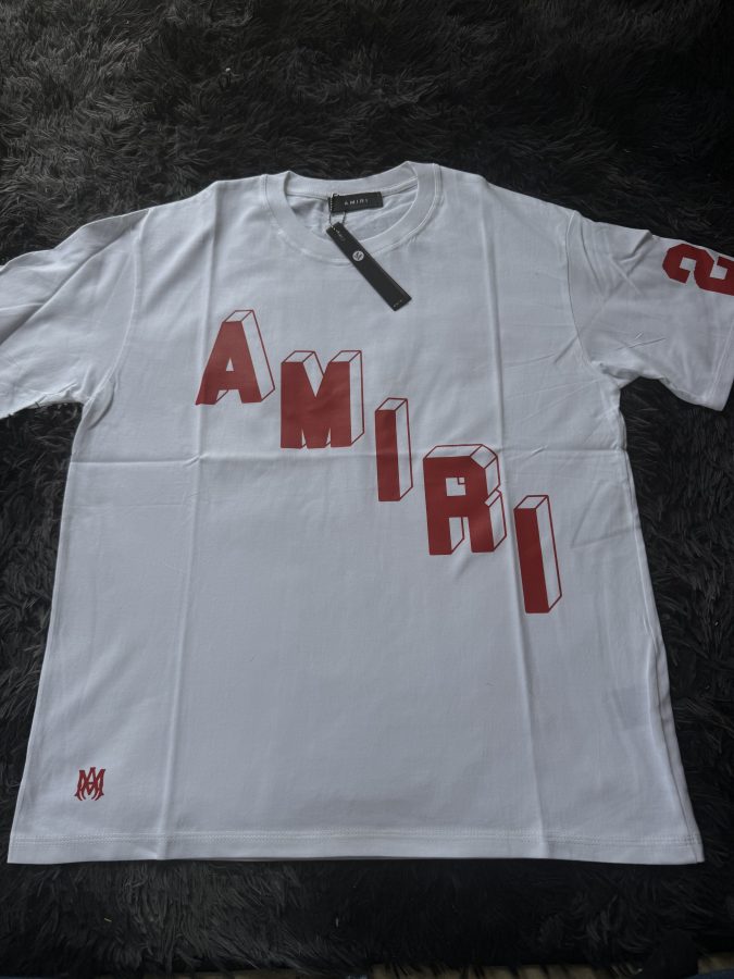Playera Calidad G5 AMIRI Blanca