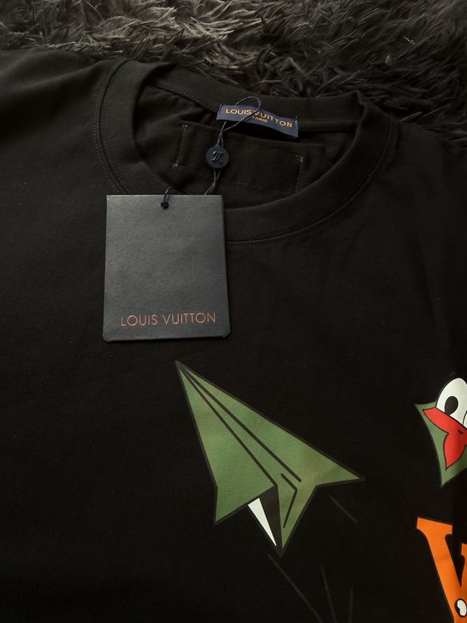 Playera Calidad G5 Louis Vuitton Negra