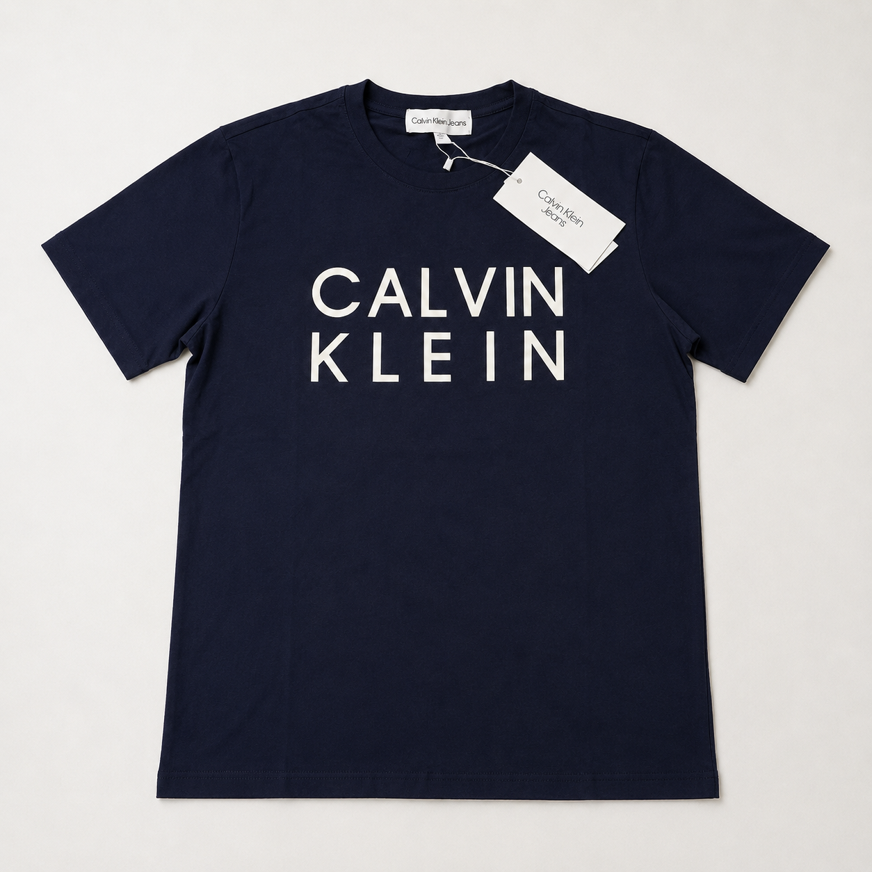 Playera Calidad Turca Calvin Klein Azul Marino