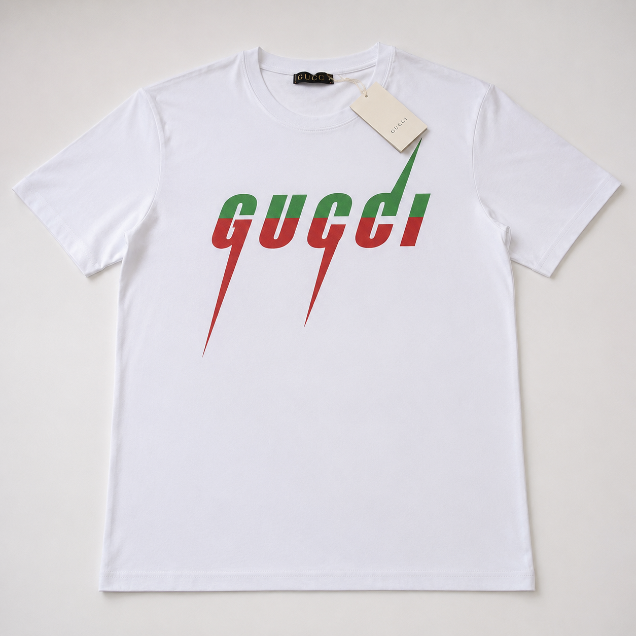 Playera Calidad Turca Gucci Blanca