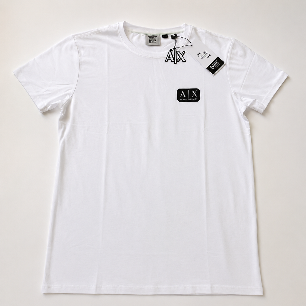Playera Calidad Turca Armani Exchange Blanca