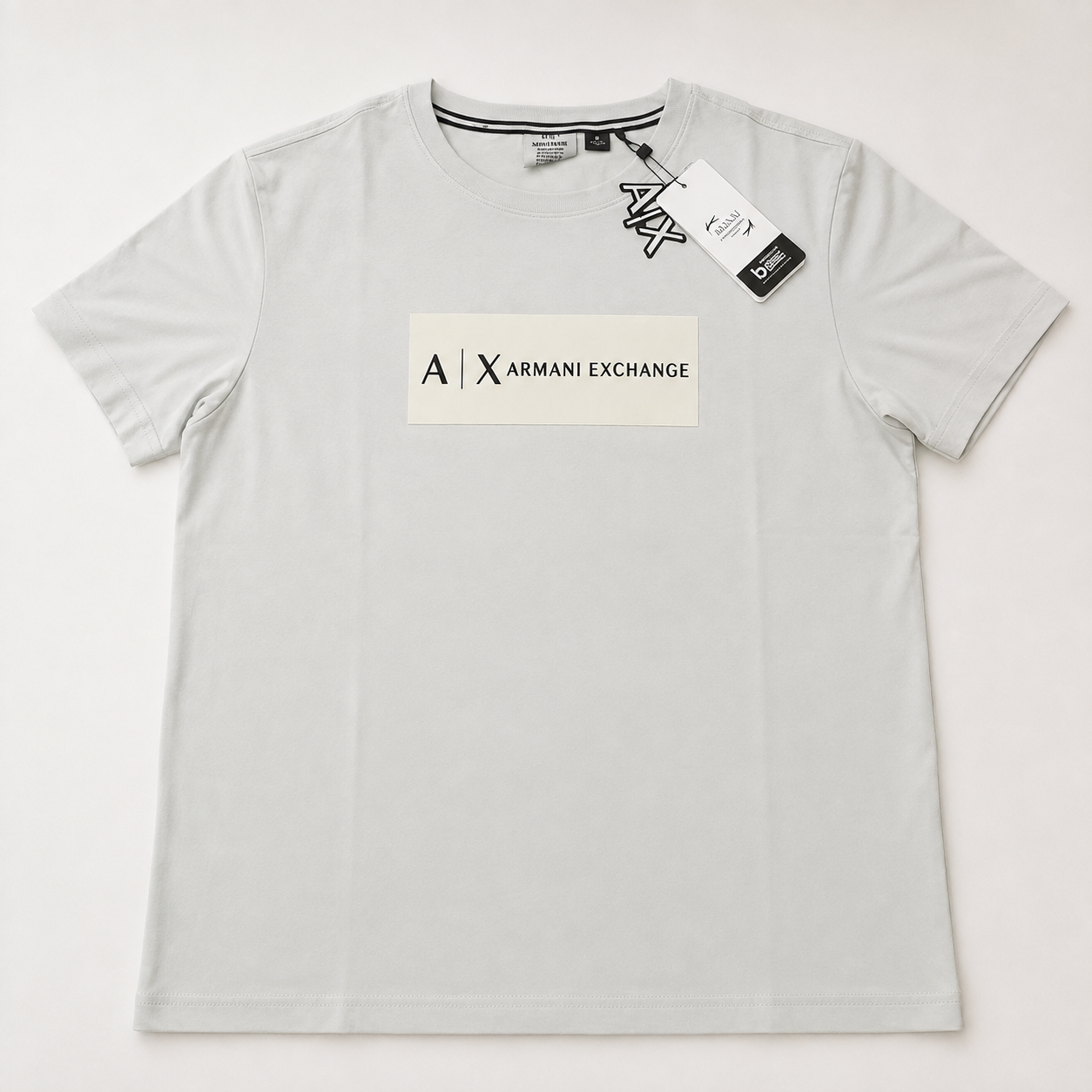 Playera Calidad Turca Armani Exchange Gris