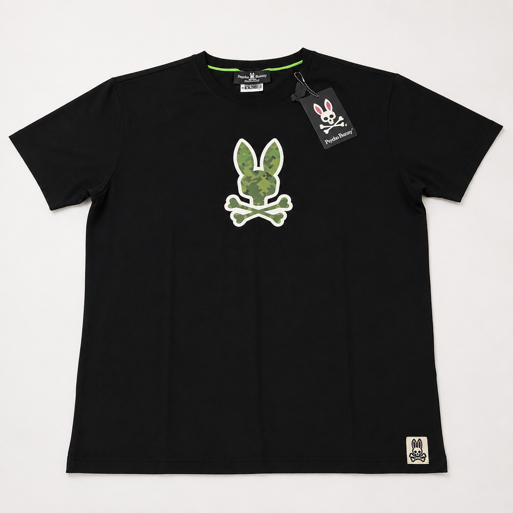 Playera Calidad Turca Psycho Bunny Negra