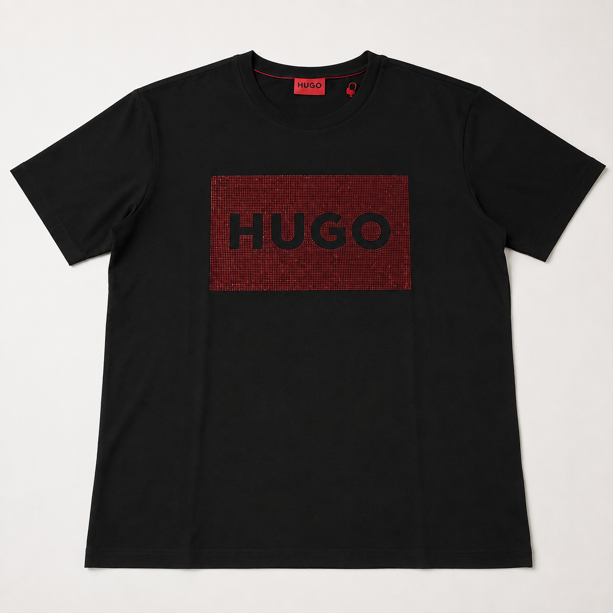 Playera Calidad Turca HUGO Negra